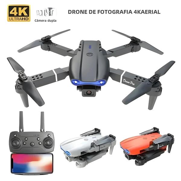 Imagem de Mini Drone Dobrável 4k Hd E99 K3 Pro Modo De Alta Retenção Rc Wifi Fotografia Aérea Quadcopter