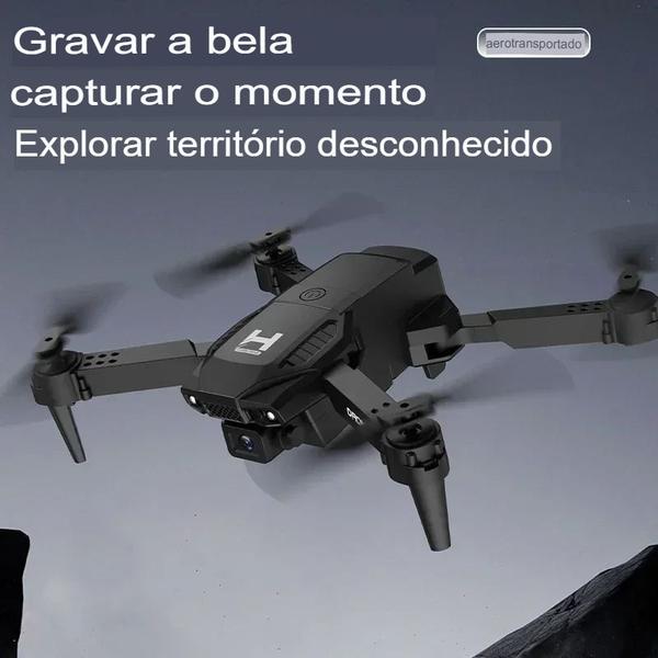 Imagem de Mini Drone Dobrável H4 com Câmera HD 4K , 1 Bateria Aventura em Grande Estilo!