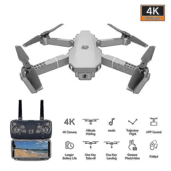 Imagem de Mini Drone Toy com câmera 4k Hd E68 para o presente da criança