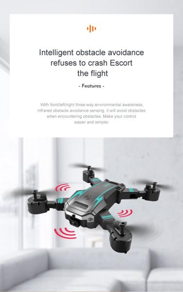 Imagem de Mini Drone Trokphy S6 Folding Smart HD 8K RC com 2 baterias