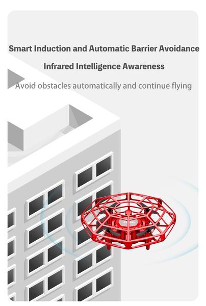 Imagem de Mini Drone UFO Toys Controle de detecção infravermelha Mão Voando