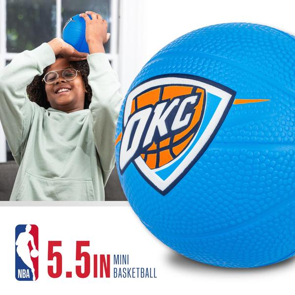 Imagem de Mini espuma de basquete Franklin Sports NBA Oklahoma City Thund