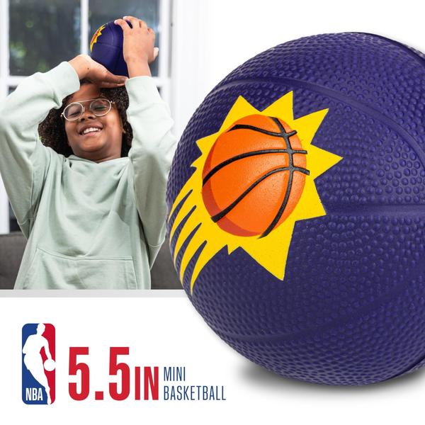 Imagem de Mini espuma de basquete Franklin Sports NBA Phoenix Suns Kids