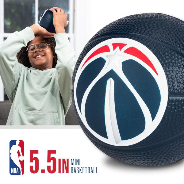 Imagem de Mini espuma de basquete Franklin Sports NBA Washington Wizards