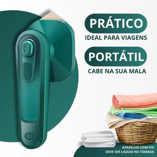 Imagem de Mini Ferro De Passar: Viagem Sem Complicações Vaporização