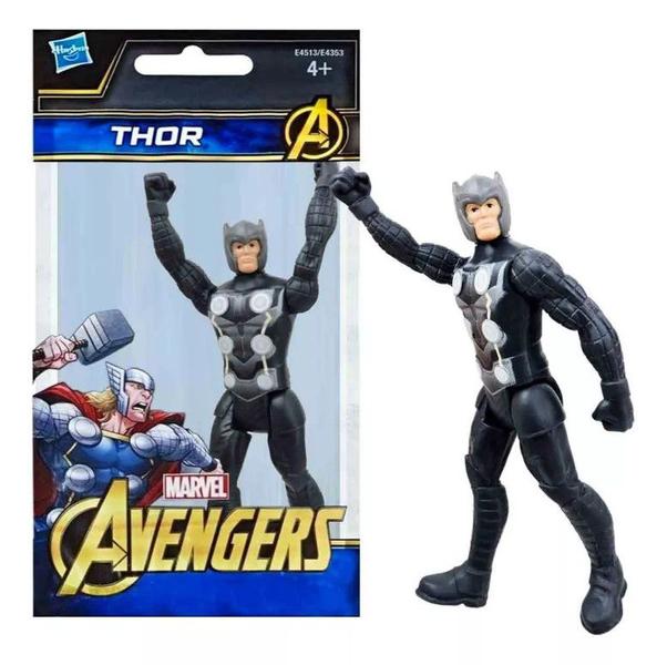 Imagem de Mini Figura De Açao Marvel Vingadores Thor Hasbro E4353