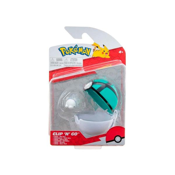 Imagem de Mini Figura - Pokémon Clip N Go - Pokebola - Snom - Sunny