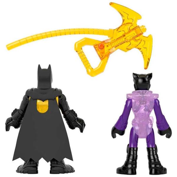 Imagem de Mini Figuras DC Imaginext Batman e Mulher Gato - Mattel