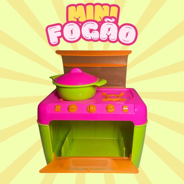 Imagem de Mini fogão Brinquedo Presente Cozinha infantil Acessórios Criatividade Imitação Chef mirim