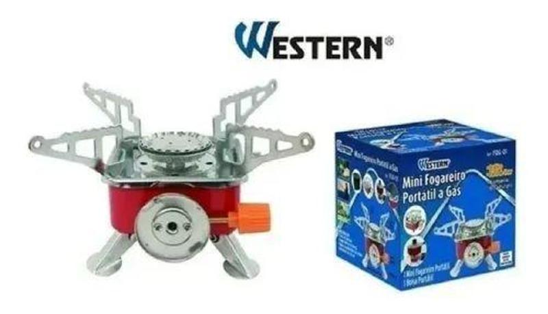 Imagem de Mini Fogareiro Portatil A Gas Western