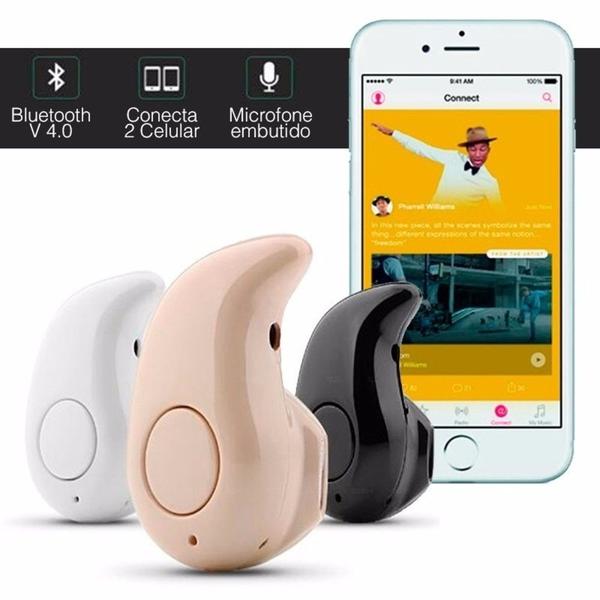 Imagem de Mini Fone De Ouvido Sem Fio Bluetooth V4.0 Micro Menor Do Mundo - Branco