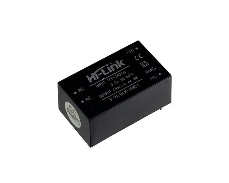 Imagem de Mini Fonte Hi-Link HLK-PM01 110-240Vac para 5Vdc 600mA 3W - 03-527 - GC-223