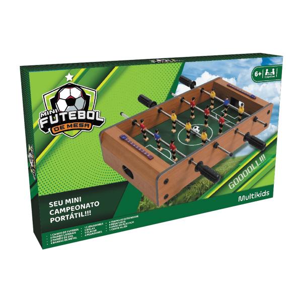 Imagem de Mini Futebol de Mesa Pebolim Infantil Portatil Multikids BR2072