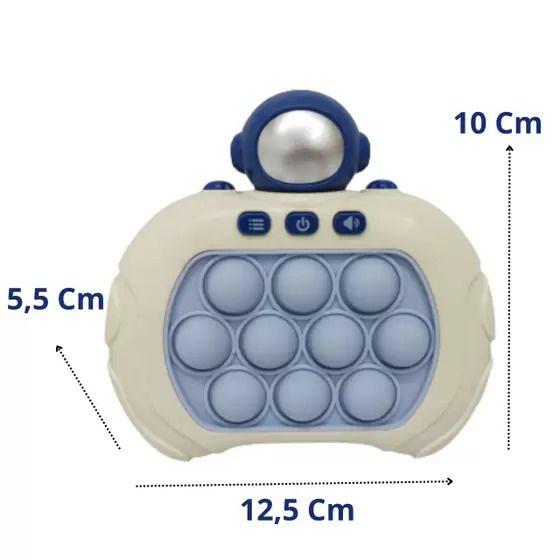 Mini Game Console Pop It Eletrônico Brinquedo Fast Push Anti Stress Mini Game Astronauta - QUANQI Imagem de Mini Game Console Pop It Eletrônico Brinquedo Fast Push Anti Stress Mini Game Astronauta