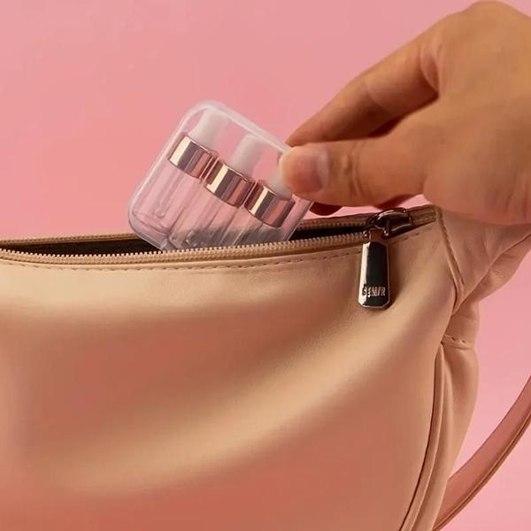 Mini Garrafa Conta-Gotas de Viagem (0.1oz) - Frasco de Óleo Essencial Portátil Imagem de Mini Garrafa Conta-Gotas de Viagem (0.1oz) - Frasco de Óleo Essencial Portátil
