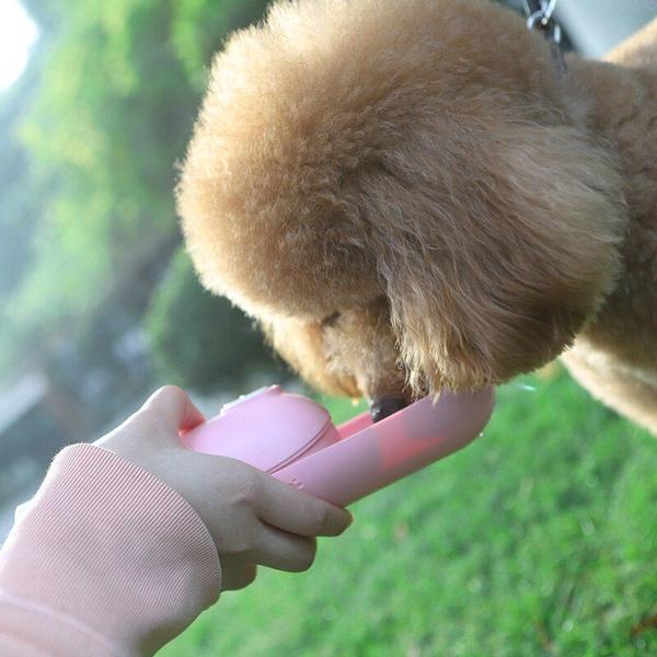 Imagem de Mini Garrafa portátil de água pet para cães pequenos Chihuahua Travel Dog Water Bowl Puppy Pet Cat Water Drinking Cup Outdoor Dispenser Alimentação de cães