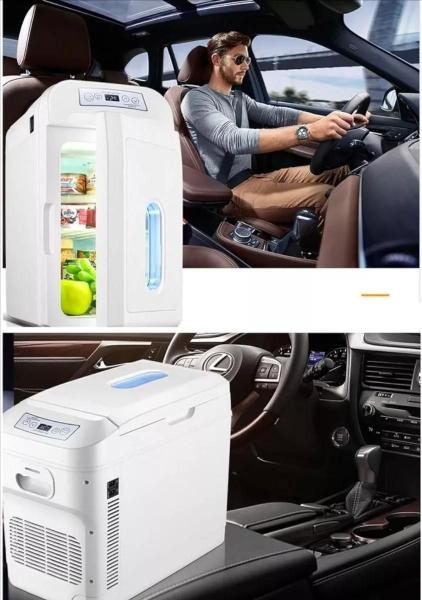 Imagem de Mini Geladeira Portátil 28L Frigobar 12V 24V Caminhão Carro