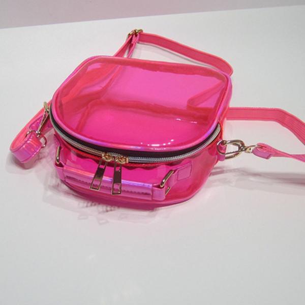 Imagem de Mini Geleia portátil Saco Pequeno PVC Bolsa Feminina, Trendy