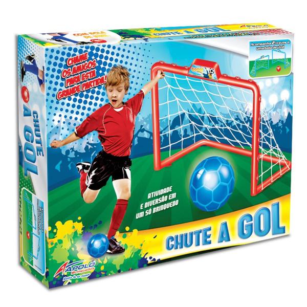 Imagem de Mini Gol Traves Chute A Gol C/ Bola 592 - Apolo Brinquedos