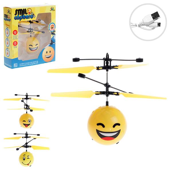 Imagem de Mini Helicoptero Smile com Sensor