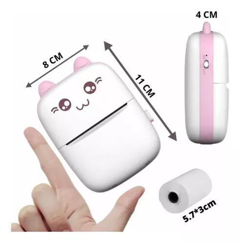 Mini Impressora Portátil Bluetooth P Celular PMP9 - Rhos Imagem de Mini Impressora Portátil Bluetooth P Celular PMP9