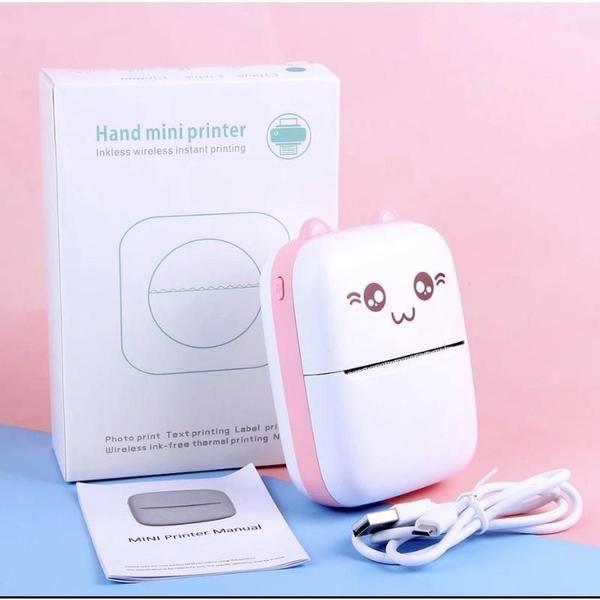 Mini Impressora Térmica Fotografica, Portátil, Bluetooth - Generico Imagem de Mini Impressora Térmica Fotografica, Portátil, Bluetooth