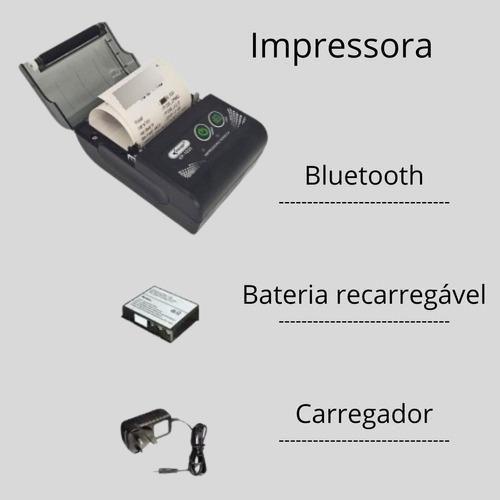 Imagem de Mini Impressora Térmica Portátil Bluetooth 58Mm Kp1025 Knu