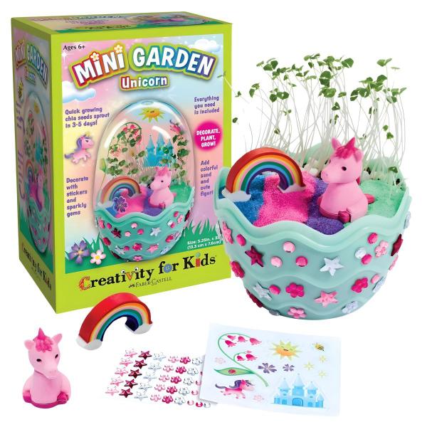 Imagem de Mini Jardim Unicornio Criatividade Para Crianças Faber Castell