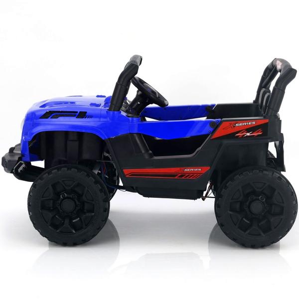 Imagem de Mini Jipe Elétrico Infantil Carro Motorizado Azul 12v - Bang Toys