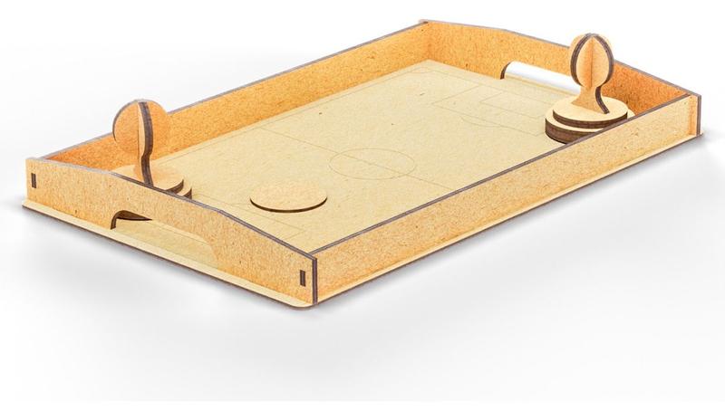 Mini Jogo de Mesa Infantil em MDF - Portátil e Divertido - Decoraset Imagem de Mini Jogo de Mesa Infantil em MDF - Portátil e Divertido