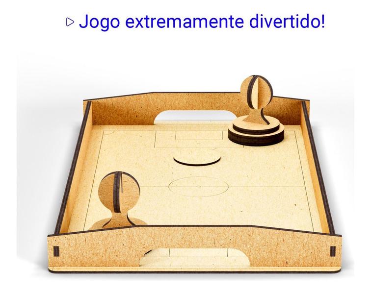 Mini Jogo de Mesa Infantil em MDF - Portátil e Divertido - Decoraset Imagem de Mini Jogo de Mesa Infantil em MDF - Portátil e Divertido
