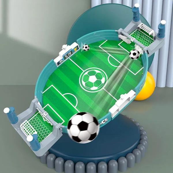 Imagem de Mini Jogo Futebol de Mesa Brinquedo Infantil e Adulto Gol a Gol Portátil