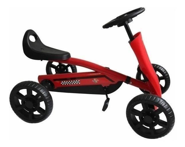 Imagem de Mini Kart Space A Pedal Vermelho Unitoys 1452