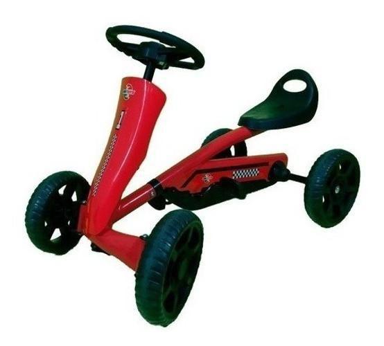 Imagem de Mini Kart Space A Pedal Vermelho Unitoys 1452