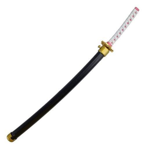 Imagem de Mini Katana Demon Slayer Cabo Branco Rosa