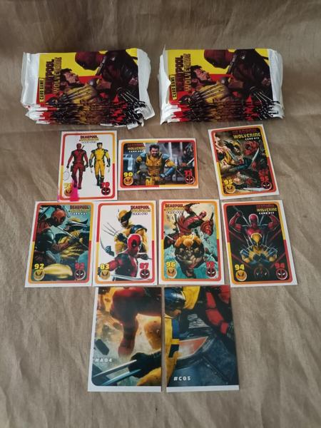 Imagem de Mini Kit Cards Deadpool E Wolverine Cards Figurinhas