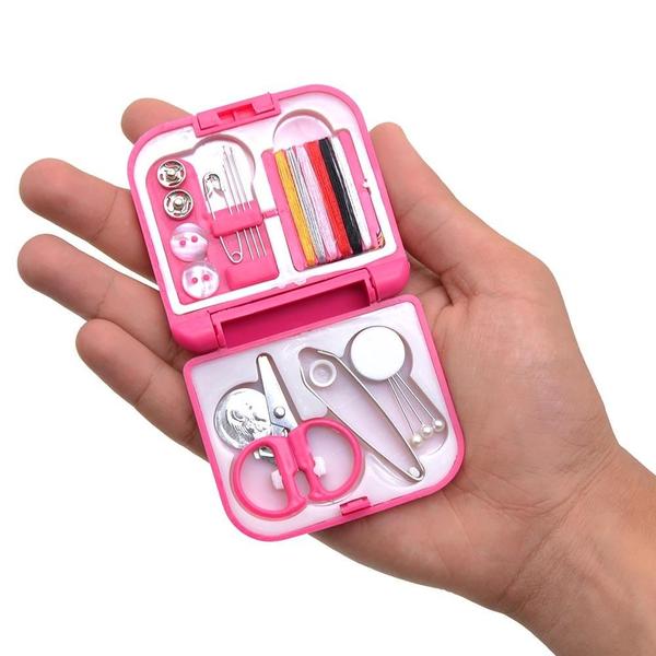 Imagem de Mini Kit Costura para Viagem - Rosa