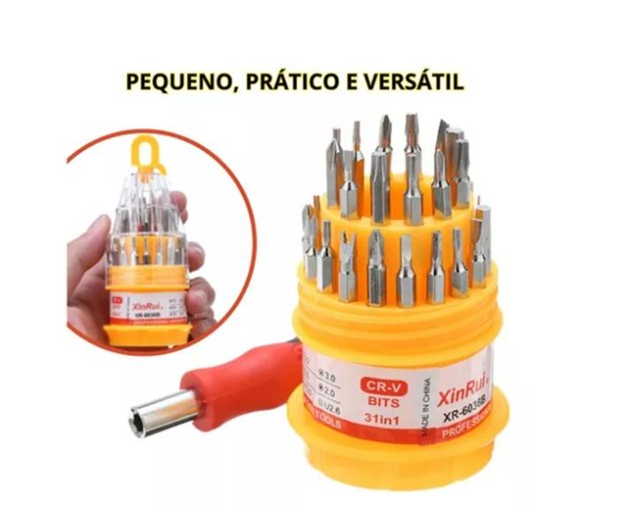 Imagem de Mini Kit Ferramentas De Precisão Fenda Philips Torx 31 In 1