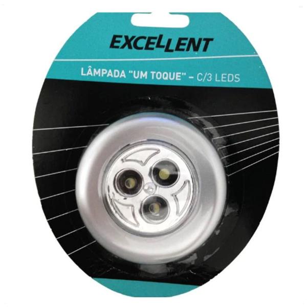 Imagem de Mini Lanterna 1 Toque c/3 Leds 9DN EDA