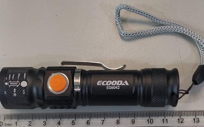 Imagem de Mini lanterna led profissional ecooda ec6042 regarregavel usb