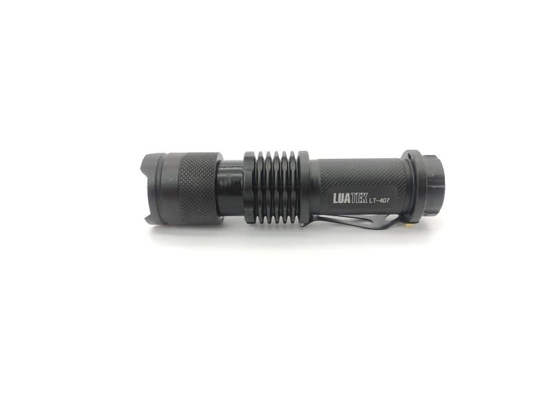 Imagem de Mini Lanterna Tática Led T6 Luminária Recarregável Usb Zoom