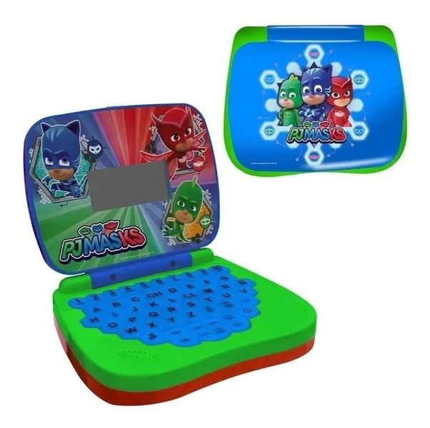 Imagem de Mini Laptop Infantil Pj Masks Bilíngue - Candide