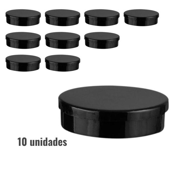 Imagem de Mini Latinha para Lembrancinha Preta - 10 Unidades