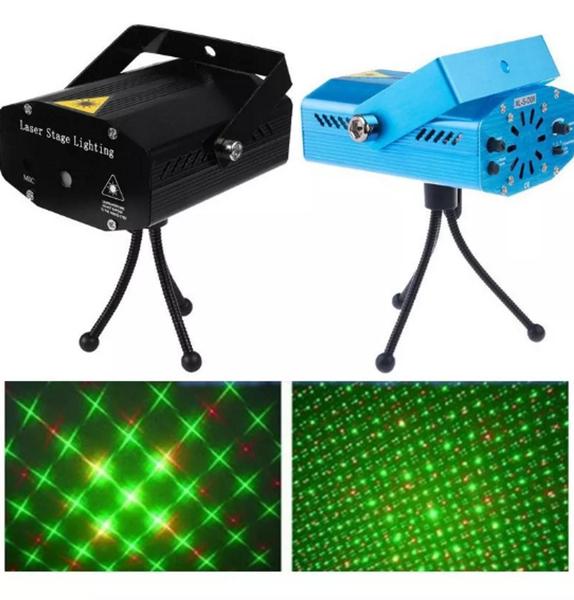 Imagem de Mini Lazer Projetor Holografico Festa Luz Led Profissional Eventos DJ 110V/220V