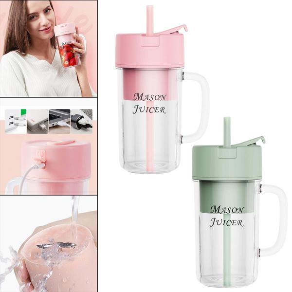 Mini Liquidificador 300ML Portátil 1200mAh USB Recarregável Copo Misturador Elétrico De Suco De Frutas - COPO LIQUIDIFICADOR Imagem de Mini Liquidificador 300ML Portátil 1200mAh USB Recarregável Copo Misturador Elétrico De Suco De Frutas
