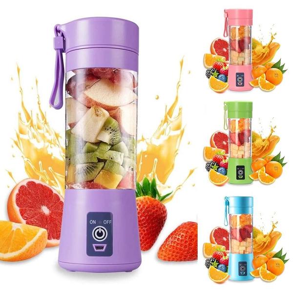 Mini Liquidificador 6 Lâminas Portátil Recarregável Micro Usb - Arco Imagem de Mini Liquidificador 6 Lâminas Portátil Recarregável Micro Usb