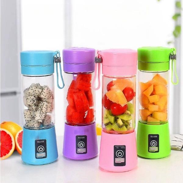 Mini Liquidificador 6 Lâminas Portátil Recarregável Micro Usb - Arco Imagem de Mini Liquidificador 6 Lâminas Portátil Recarregável Micro Usb