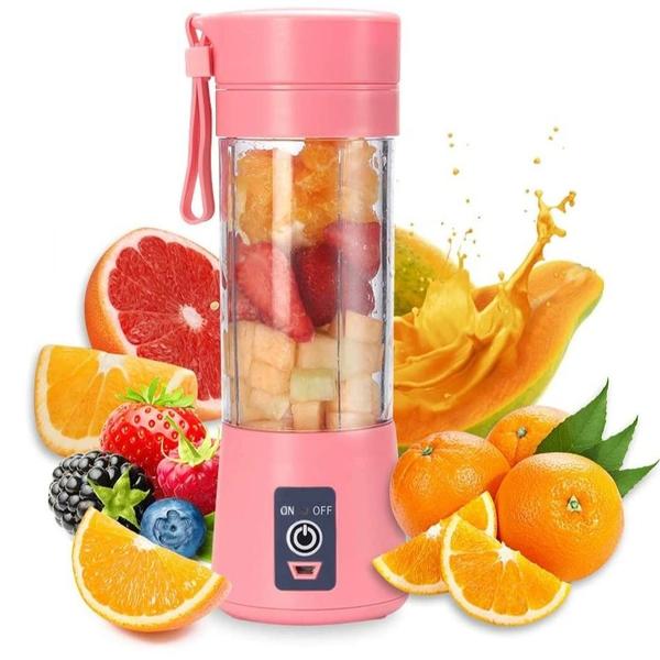 Mini Liquidificador 6 Lâminas Portátil Recarregável Micro Usb - Arco Imagem de Mini Liquidificador 6 Lâminas Portátil Recarregável Micro Usb