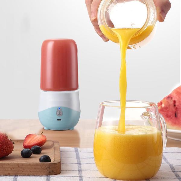 Mini Liquidificador Garrafa Mixer Copo Portátil Recarregável Amarelo Cód. 1825 - Mix Juicer Imagem de Mini Liquidificador Garrafa Mixer Copo Portátil Recarregável Amarelo Cód. 1825