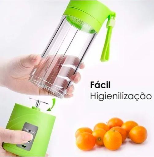 Mini Liquidificador Garrafa Portátil Usb Recarregável - Knup Imagem de Mini Liquidificador Garrafa Portátil Usb Recarregável